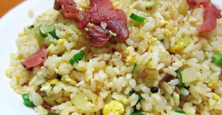 十分鐘上菜,拜拜燻雞料理,煙燻雞肉料理,燻雞料理,燻雞炒飯,燻雞肉片料理,燻雞蛋炒飯,蛋炒飯,食譜 @Amanda生活美食料理