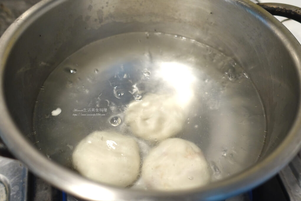 一斤湯圓幾人份,三鮮,三鮮湯圓,冬至,包湯圓,包餡湯圓,大湯圓,湯圓,肉湯圓,鹹湯圓 @Amanda生活美食料理