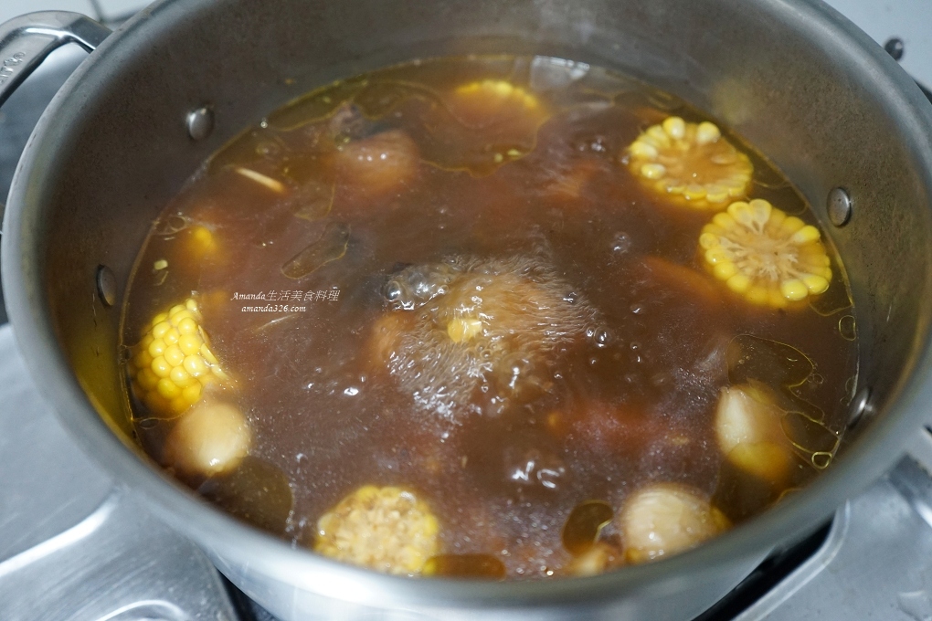 老菜脯蔬菜雞湯,老菜脯雞湯,老菜脯雞湯鍋,菜脯雞,菜脯雞蔬菜鍋,菜脯雞鍋 @Amanda生活美食料理