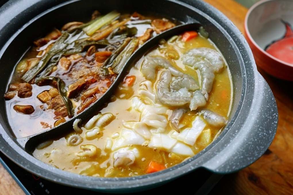 一鍋煮,一鍋煮兩道,海鮮咖哩,紅燒肉,食譜,鴛鴦鍋,鴛鴦鍋咖哩,鴛鴦鍋料理,鴛鴦鍋紅燒肉 @Amanda生活美食料理 一鍋煮,一鍋煮兩道,海鮮咖哩,紅燒肉,食譜,鴛鴦鍋,鴛鴦鍋咖哩,鴛鴦鍋料理,鴛鴦鍋紅燒肉 @Amanda生活美食料理