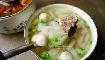 Amanda食譜,排骨蘿蔔湯,油豆腐蘿蔔湯,蘿蔔排骨湯,食譜 @Amanda生活美食料理