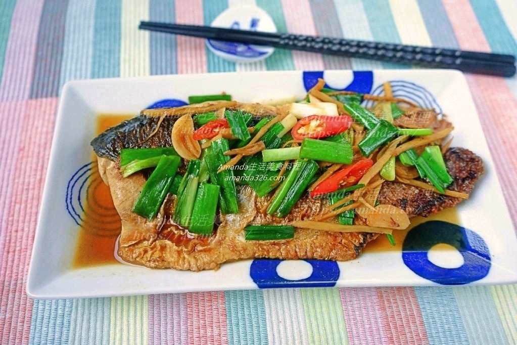 Amanda食譜,油煎烏魚,海鮮,烏魚排,烏魚排料理,烏魚料理,烏魚料理 紅燒,烏魚料理電鍋,烏魚紅燒,無刺烏魚,無刺烏魚排,煎烏魚,紅燒烏魚,紅燒烏魚做法,紅燒烏魚排,紅燒烏魚料理,紅燒魚排,食譜,魚排料理 @Amanda生活美食料理
