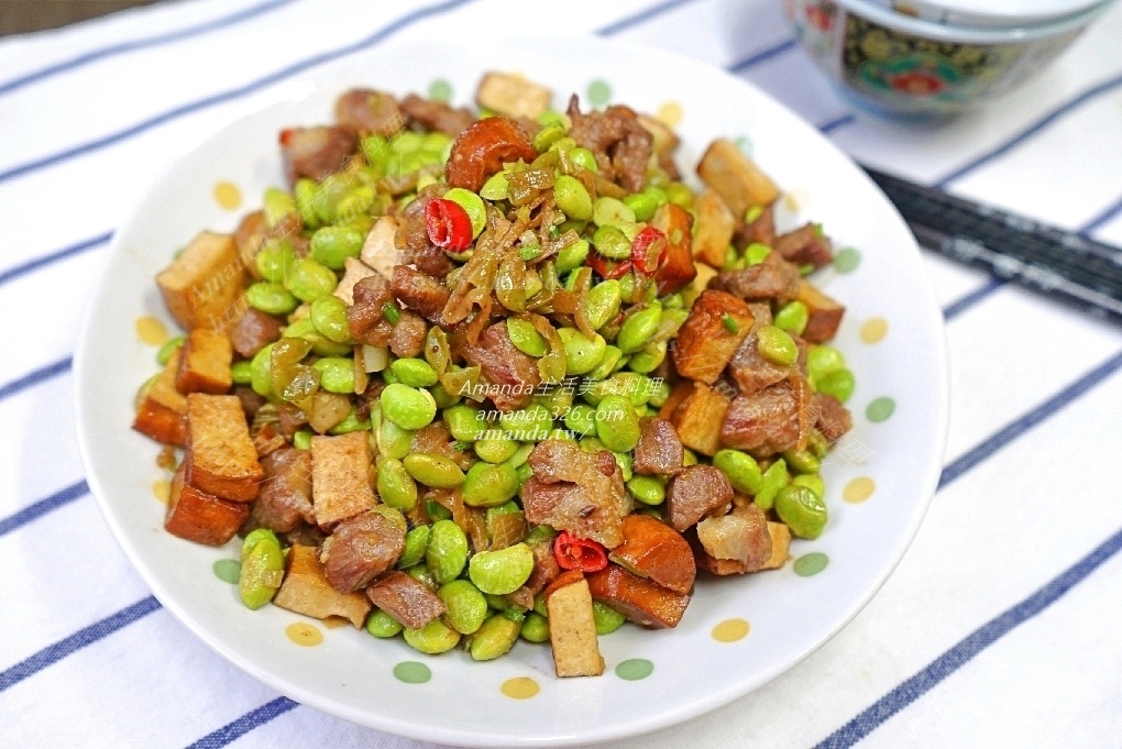 Amanda食譜,下飯菜,便當菜,十分鐘上菜,家常菜,家常菜食譜,快速料理,梅花肉料理,榨菜毛豆炒肉丁,榨菜炒毛豆,榨菜炒絞肉,榨菜炒肉丁,榨菜炒肉末,榨菜肉丁,榨菜肉丁食譜,毛豆料理,毛豆炒絞肉,毛豆炒肉丁,毛豆炒肉末,毛豆炒豆乾,毛豆炒豬肉,炒榨菜,炒毛豆,絞肉炒毛豆,豆乾炒豬肉,豬肉炒毛豆,豬肉炒豆乾,零失敗食譜,食譜 @Amanda生活美食料理