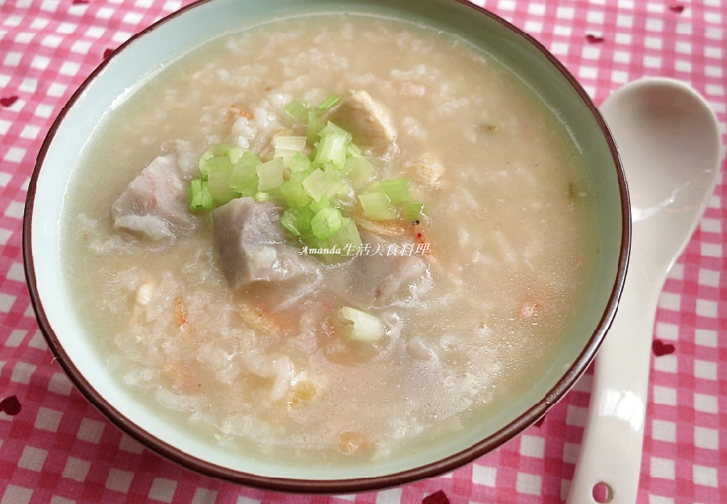 Amanda食譜,櫻花蝦絲瓜粥,櫻花蝦肉粥,櫻花蝦芋頭粥,櫻花蝦蔬菜肉粥,粥,絲瓜粥,絲瓜肉粥,絲瓜芋頭粥,美食,肉粥,芋頭粥,芋頭絲瓜粥,芋頭肉粥,蔬菜肉粥,食譜,鹹粥 @Amanda生活美食料理
