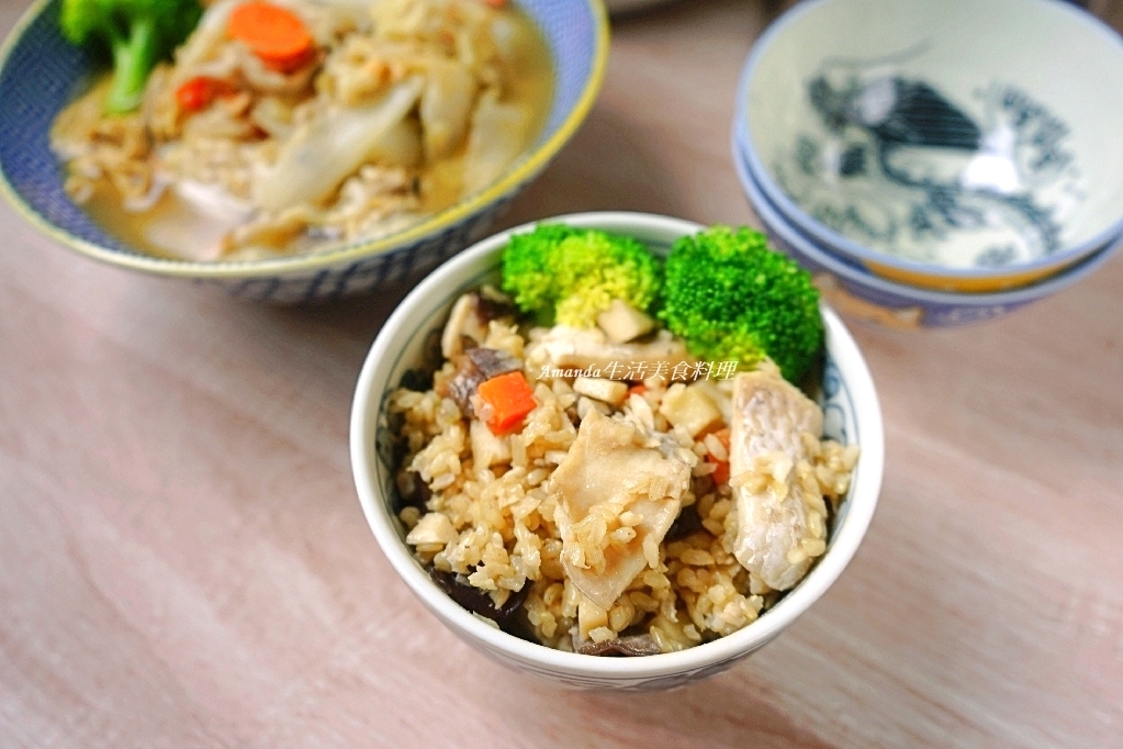 Amanda食譜,海鮮,炊飯,燜燒炊飯,燜燒糙米飯,燜燒蕎麥飯,竹筍飯,竹筍鱸魚飯,糙米喬麥飯,糙米飯,糙米鱸魚飯,蕎麥飯,食譜,高纖炊飯,鱸魚飯 @Amanda生活美食料理