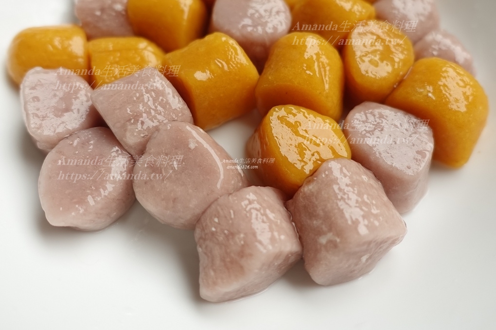 九份芋圓,台灣小吃,台灣美食,甜品,甜湯,素食,自己煮,芋圓,芋圓怎麼煮,芋圓煮法,芋頭料理,芋頭湯圓,芋頭甜品,蔬食,食譜 @Amanda生活美食料理