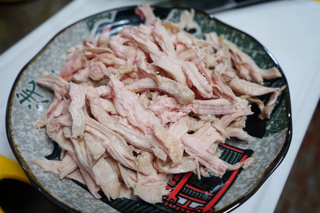 Amanda食譜,低脂料理,低醣料理,十分鐘上菜,洋蔥料理,蛋白質,雞絲,雞肉料理,雞胸肉料理,電鍋料理,電鍋蒸雞胸肉,食譜 @Amanda生活美食料理