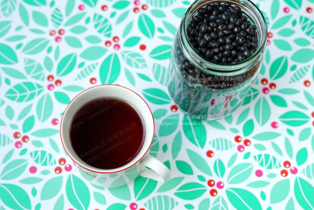 Amanda食譜,低溫炒豆,健康茶,十分鐘上菜,天然茶飲,消水腫,炒黑豆,素食,食譜,黑豆茶 @Amanda生活美食料理