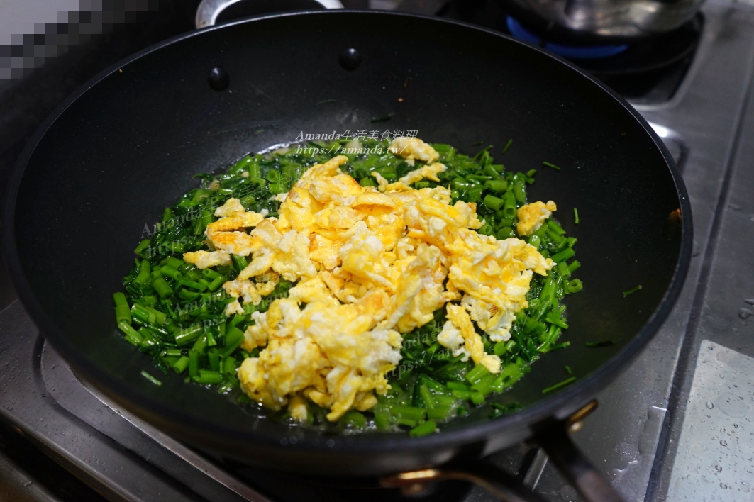 Amanda食譜,十分鐘上菜,炒空心菜,空心菜料理,空心菜炒蛋,蔬菜炒蛋,蔬食,蛋料理,蛋炒空心菜,蛋炒蔬菜,雞蛋料理,食譜 @Amanda生活美食料理