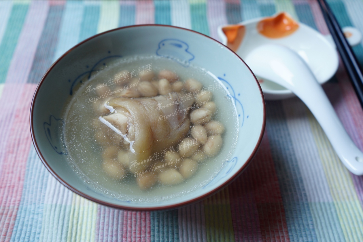 Amanda食譜,壓力鍋料理,花生料理,花生湯,花生豬腳湯,豬料理,豬腳料理,豬腳湯,豬腳花生湯,豬蹄花生湯,食譜 @Amanda生活美食料理