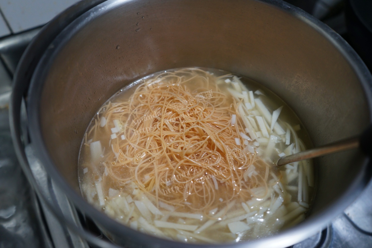 Amanda食譜,海鮮,海鮮麵線糊,竹筍麵線羹,美食,蚵仔麵線,蝦仁麵線糊,蝦仁麵線羹,食譜,鮮蝦麵線羹,麵線糊,麵線羹 @Amanda生活美食料理