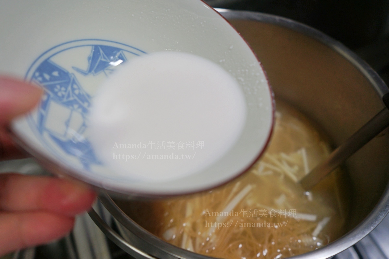 Amanda食譜,海鮮,海鮮麵線糊,竹筍麵線羹,美食,蚵仔麵線,蝦仁麵線糊,蝦仁麵線羹,食譜,鮮蝦麵線羹,麵線糊,麵線羹 @Amanda生活美食料理
